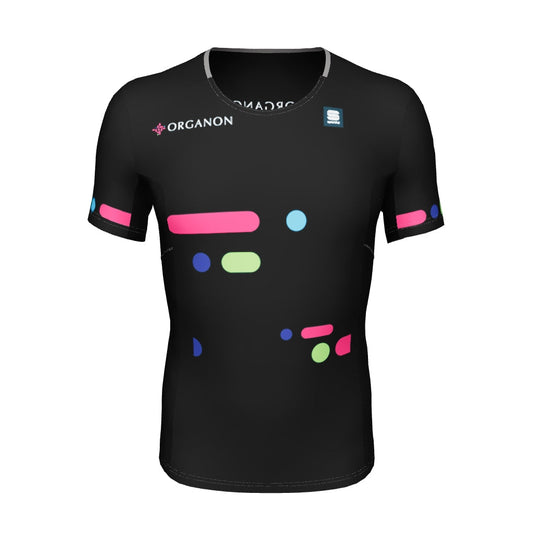 TRAINING TEE - Organon - zwart